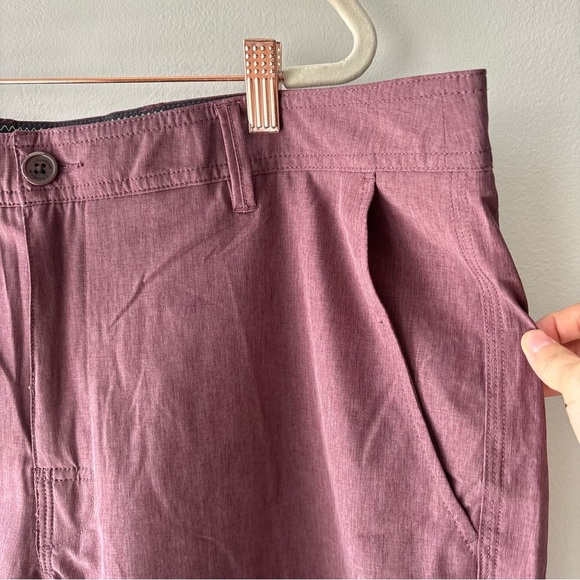 7 Diamonds Dynamic 7" Hybrid Performance Short Sz 38 Burgundy - Picture 4 of 8